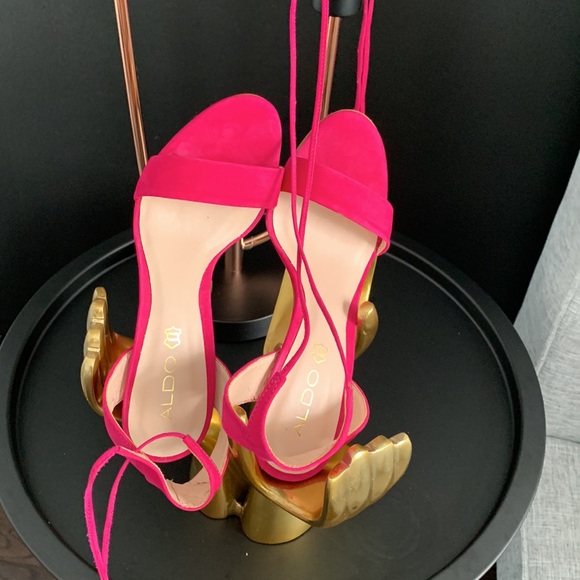 Aldo tie up Summer Sandals - Picture 4 of 7